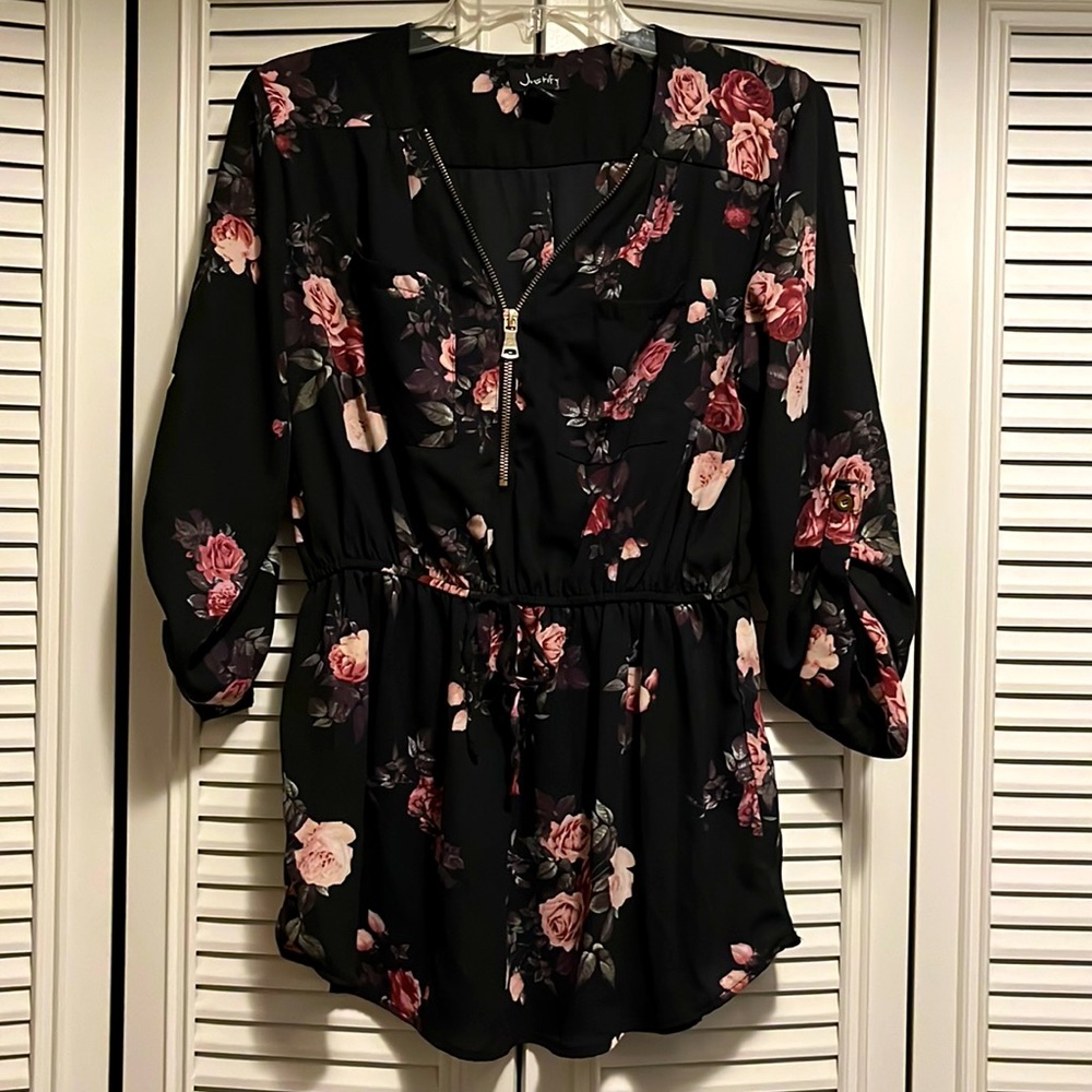 Floral Tunic Blouse